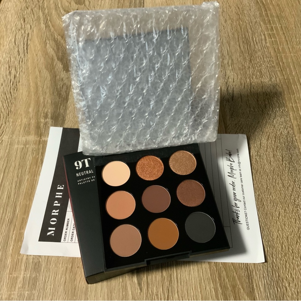 MORPHE 9T NEUTRAL TERRITORY ARTISTRY PALETTE BRAND NEW